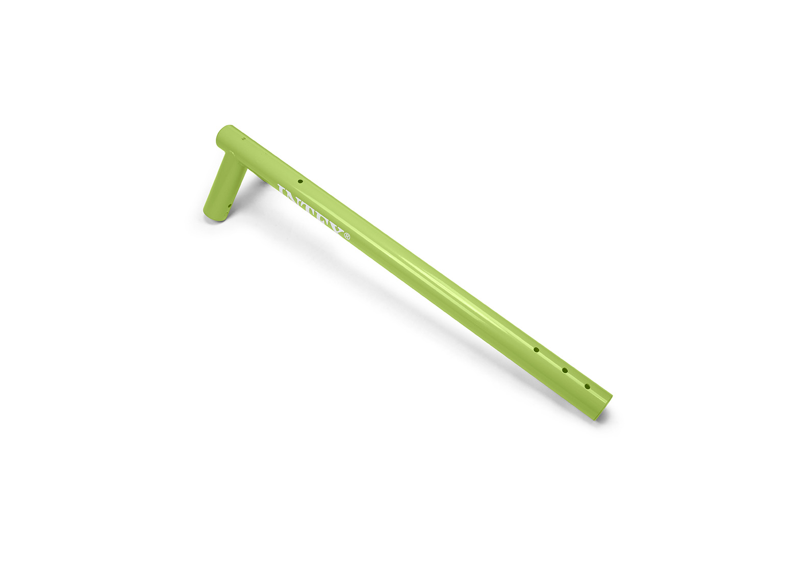 Кінцева горизонтальна балка (прогін) для гойдалки з круглим сітчастим сидінням GREEN, сіра