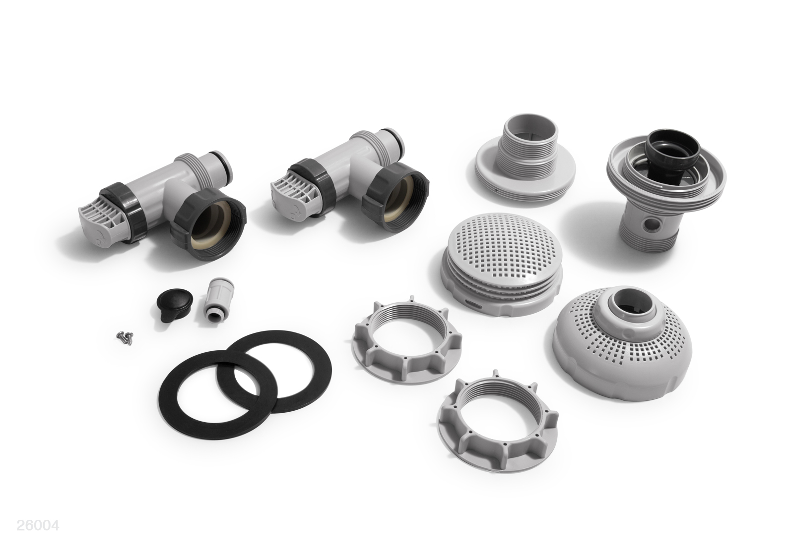 Набор плунжерных клапанов (кранов) в сборе с входными фитингами 1-1/2