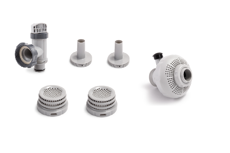 Набор плунжерных клапанов (кранов) в сборе с входными фитингами 1-1/2