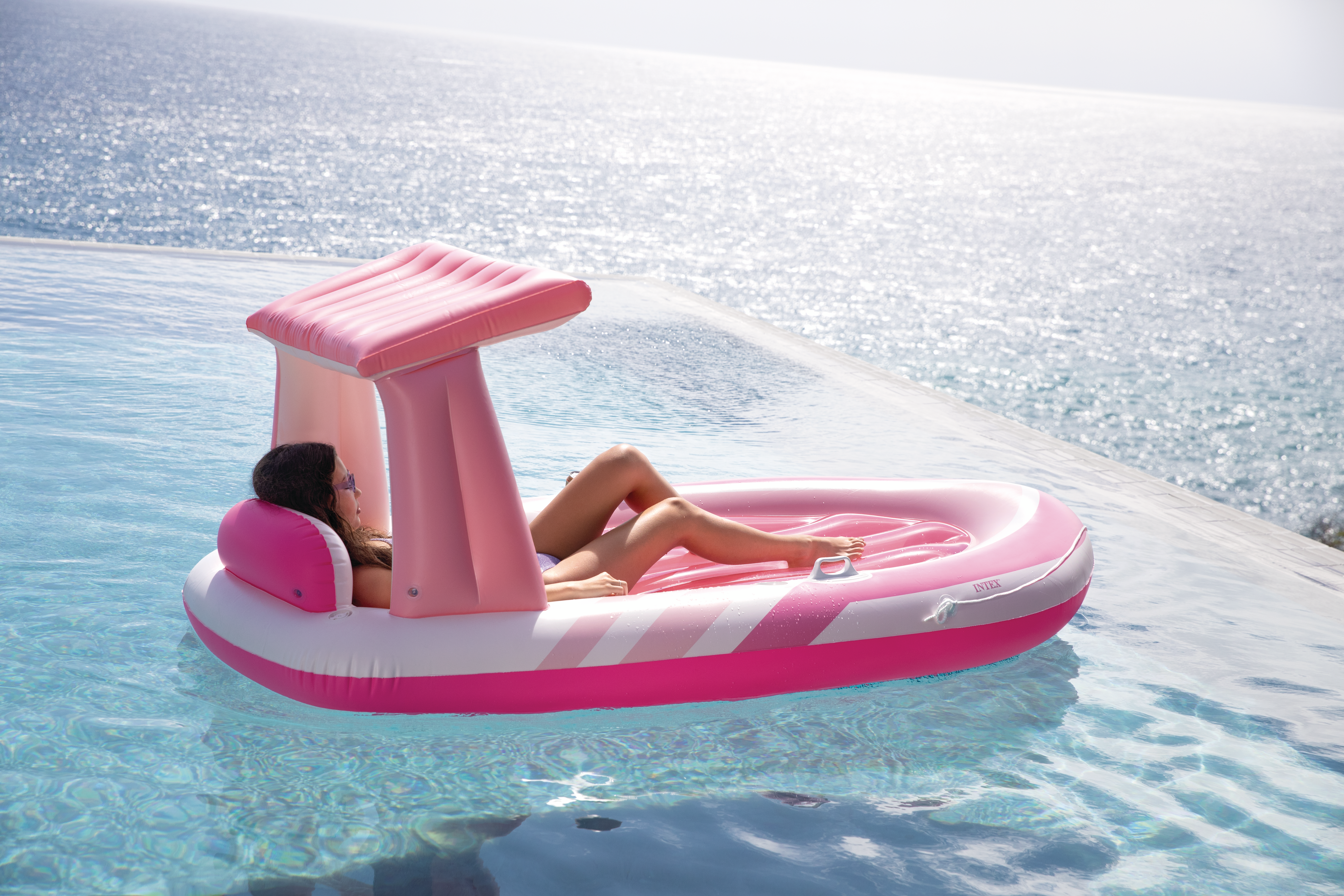 Надувной плот-лодка Pink Paradise