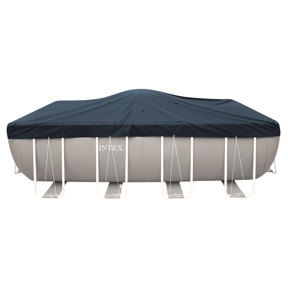 Крышка INTEX для прямоугольного бассейна Deluxe
